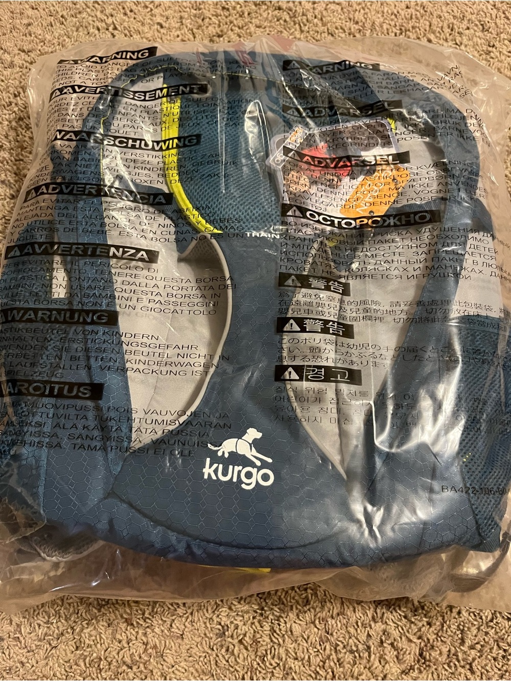 Kurgo G-Train Dog Carrier Backpack - 25 LBS